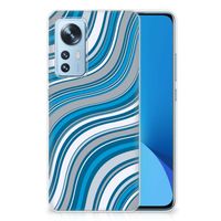 Xiaomi 12 | 12X TPU bumper Waves Blue - thumbnail