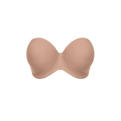 Elomi +size voorgevormde strapless beugelbh Smooth beige Elomi +size voorgevormde strapless beugelbh Smooth beige