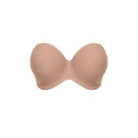 Elomi +size voorgevormde strapless beugelbh Smooth beige