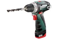 Metabo POWERMAXX BS BASIC 600984500 Accu-schroefboormachine 12 V 2.0 Ah Li-ion Incl. 2 accus, Incl. lader, Incl. koffer