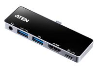 ATEN UH3238 USB-C reisdockingstation met Power Passthrough