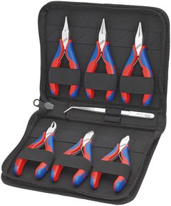 Knipex 00 20 16 mechanische gereedschapsset 7 stuks gereedschap