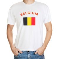 Shirts met vlag van Belgie - thumbnail