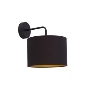 Nowodvorski Zwart gouden wandlamp Alice 9084