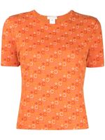 Céline Pre-Owned t-shirt à logo Macadam (années 1990-2000) - Orange