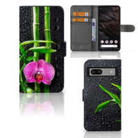 Google Pixel 7A Hoesje Orchidee - thumbnail