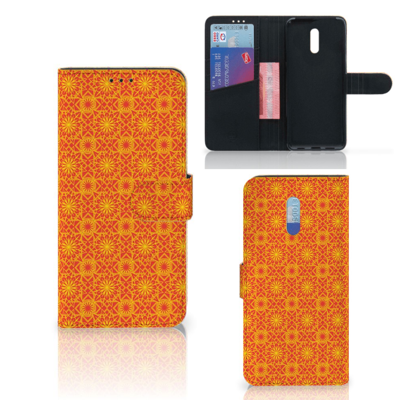 OPPO Reno Telefoon Hoesje Batik Oranje