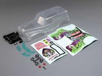 Losi - Body Set Grave Digger Clear: LMT (LOS240014) - thumbnail