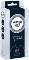 MISTER SIZE 64mm - Ruimere XXL Condooms Ultradun 10 stuks