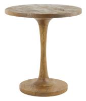 Light & Living Bijzettafel 'Bicaba' 50cm, kleur Donkerbruin