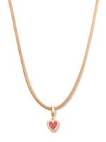 Lauren Rubinski collier en or 14ct à pendentif Messy Love