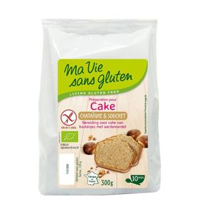 Amandel kastanje cakemix glutenvrij bio