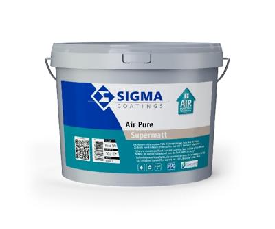 sigma air pure supermatt donkere kleur 10 ltr