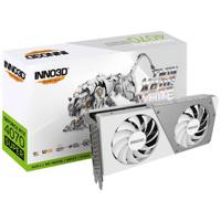 Inno 3D Nvidia GeForce RTX 4070 Super Videokaart Twin X2 OC White 12 GB GDDR6X-RAM PCIe x16 HDMI, DisplayPort NVIDIA G-Sync , Overclocked, Vulkan, - thumbnail