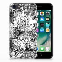 Silicone Back Case iPhone SE 2022 | SE 2020 | 8 | 7 Skulls Angel - thumbnail