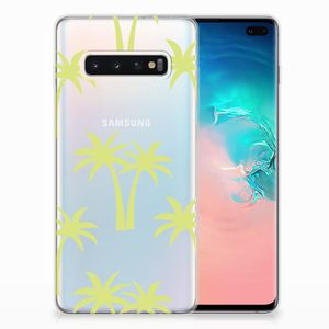 Samsung Galaxy S10 Plus TPU Case Palmtrees