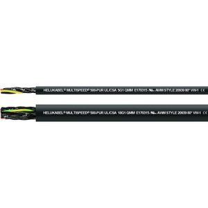 Helukabel 24382-1000 Geleiderkettingkabel M-SPEED 500-C-PUR UL 12 G 0.75 mm² Zwart 1000 m