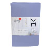 Carbotex Hoeslaken Terry 60 X 120 Cm Katoen Blauw