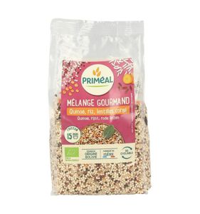 Mix van quinoa rijst me rode linzen bio