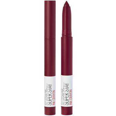 Maybelline SuperStay Ink Crayon Lipstick - 55 Make it Happen - Rood - Matte Lippenstift - 14 gr. Maybelline SuperStay Ink Crayon Lipstick - 55 Make it Happen - Rood - Matte Lippenstift - 14 gr.