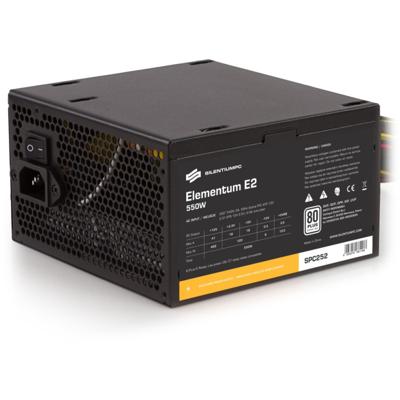 SilentiumPC Elementum E2 power supply unit 550 W 24-pin ATX ATX SilentiumPC Elementum E2 power supply unit 550 W 24-pin ATX ATX