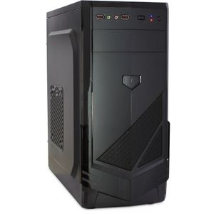 Inter-Tech B-30 Midi-tower PC-behuizing Zwart