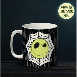 The Nightmare Before Chrismas: Jack Skellington Glow in the Dark Mug