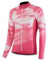 Löffler fietsshirt Nebula dames polyester rood