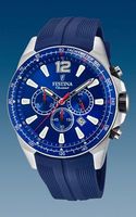 Horlogeband Festina F20376-1 Silicoon Blauw 25mm - thumbnail