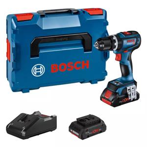 Bosch Professional GSB 18V-90 C Accu-klopboor/schroefmachine Incl. 2 accus, Incl. lader, Incl. koffer