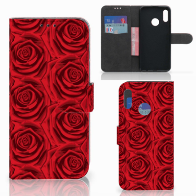 Huawei P Smart 2019 Hoesje Red Roses