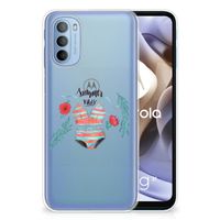 Motorola Moto G31 | G41 Telefoonhoesje met Naam Boho Summer