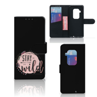 Motorola One Zoom Leuk Hoesje Boho Stay Wild