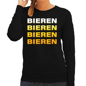 Bieren bieren bieren bieren sweater zwart voor dames