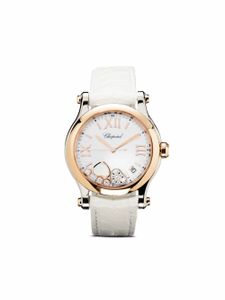 Chopard montre Happy Hearts 36 mm - Blanc