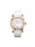 Chopard montre Happy Hearts 36 mm - Blanc - thumbnail