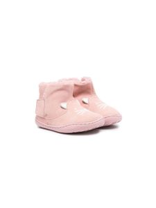 Camper Kids bottines Twins en daim - Rose