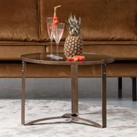 BePureHome Bijzettafel 'Occasional' 65cm, kleur Antique Brass