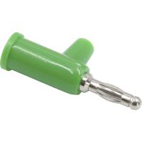 Schnepp FK 4105 GR Banaanstekker Stekker, recht Stift-Ø: 4 mm Groen 1 stuk(s)