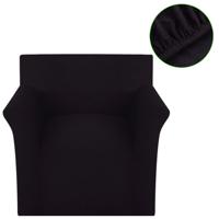 vidaXL bankhoes stretch bruin polyester ribstof