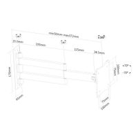 Neomounts Flatscreen Muurbeugel FPMA-W830Silver - thumbnail