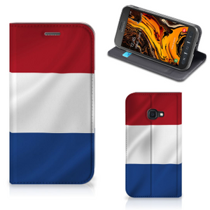 Samsung Galaxy Xcover 4s Standcase Nederlandse Vlag