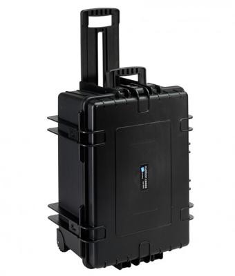 B & W Outdoor-koffer outdoor.cases Typ 6500 70.9 l Zwart 6800/B/SI