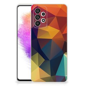 Samsung Galaxy A73 5G TPU Hoesje Polygon Color