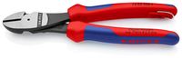 Knipex Kracht-Zijsnijtang gep./comfort 200 mm - 74 02 200 T BK - 7402200TBK