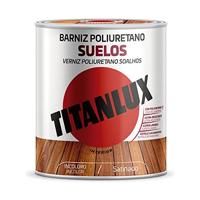 Polyurethaan lak, gesatineerd, titanium, houten vloer, 750 ml.