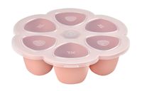 BEABA Multiportions siliconen 6x150 ml roze