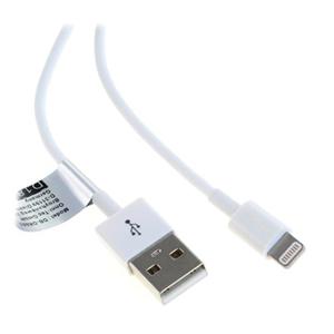 Saii Lightning/USB Kabel - iPhone, iPad, iPod - 1m - Wit