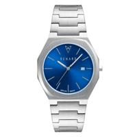 Renard horloge RC161SS40SS3 zilver/blauw