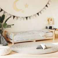 Kinderbedframe 80x200 cm massief grenenhout - thumbnail